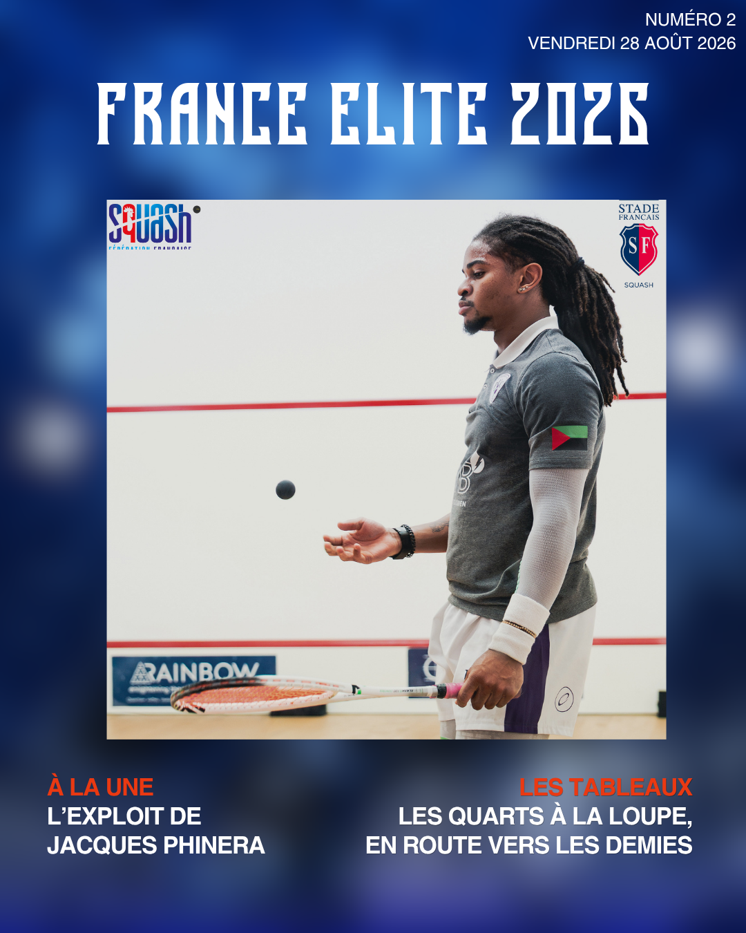 CHAMPIONNAT DE FRANCE ÉLITE : L'EXPLOIT DE JACQUES PHINERA
